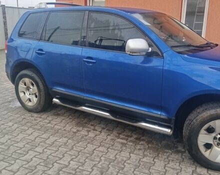 Синий Фольксваген Туарег, объемом двигателя 2.5 л и пробегом 306 тыс. км за 6800 $, фото 1 на Automoto.ua