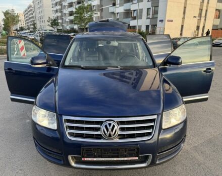 Синий Фольксваген Туарег, объемом двигателя 5 л и пробегом 192 тыс. км за 4400 $, фото 7 на Automoto.ua