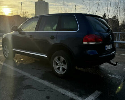 Синий Фольксваген Туарег, объемом двигателя 2.5 л и пробегом 472 тыс. км за 3799 $, фото 5 на Automoto.ua