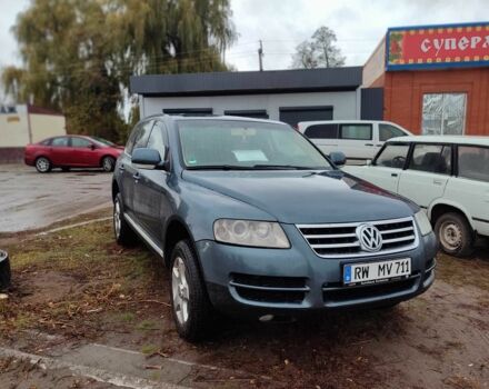 Синий Фольксваген Туарег, объемом двигателя 2.5 л и пробегом 336 тыс. км за 5500 $, фото 17 на Automoto.ua