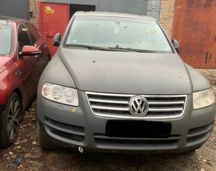 Синий Фольксваген Туарег, объемом двигателя 3 л и пробегом 261 тыс. км за 4000 $, фото 8 на Automoto.ua