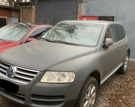 Синий Фольксваген Туарег, объемом двигателя 3 л и пробегом 261 тыс. км за 4000 $, фото 10 на Automoto.ua