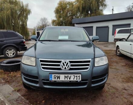 Синий Фольксваген Туарег, объемом двигателя 2.5 л и пробегом 336 тыс. км за 5500 $, фото 22 на Automoto.ua