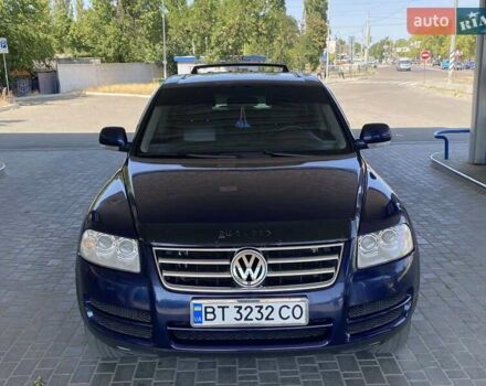 Синий Фольксваген Туарег, объемом двигателя 2.97 л и пробегом 284 тыс. км за 9000 $, фото 4 на Automoto.ua