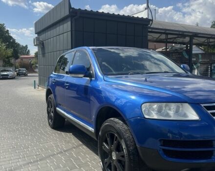 Синий Фольксваген Туарег, объемом двигателя 3 л и пробегом 377 тыс. км за 8700 $, фото 9 на Automoto.ua