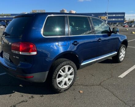 Синий Фольксваген Туарег, объемом двигателя 3 л и пробегом 367 тыс. км за 5800 $, фото 5 на Automoto.ua