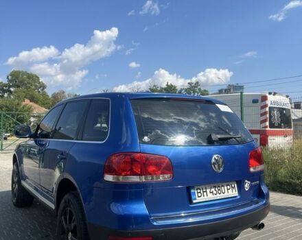 Синий Фольксваген Туарег, объемом двигателя 3 л и пробегом 377 тыс. км за 8700 $, фото 12 на Automoto.ua