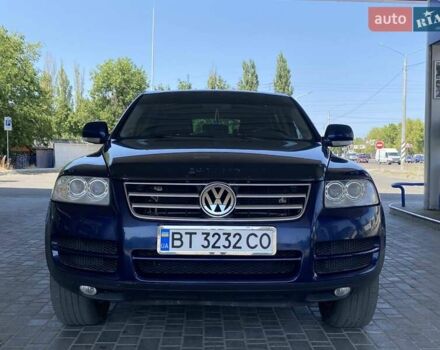 Синий Фольксваген Туарег, объемом двигателя 2.97 л и пробегом 284 тыс. км за 9000 $, фото 3 на Automoto.ua