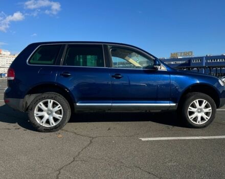 Синий Фольксваген Туарег, объемом двигателя 3 л и пробегом 367 тыс. км за 5800 $, фото 3 на Automoto.ua