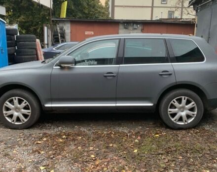 Синий Фольксваген Туарег, объемом двигателя 3 л и пробегом 261 тыс. км за 4000 $, фото 1 на Automoto.ua