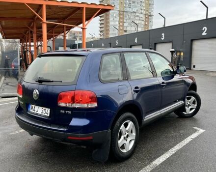 Синий Фольксваген Туарег, объемом двигателя 2.5 л и пробегом 300 тыс. км за 4600 $, фото 2 на Automoto.ua