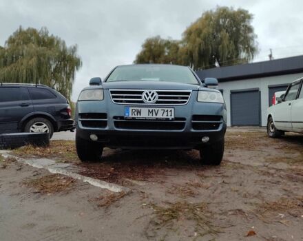 Синий Фольксваген Туарег, объемом двигателя 2.5 л и пробегом 336 тыс. км за 5500 $, фото 16 на Automoto.ua