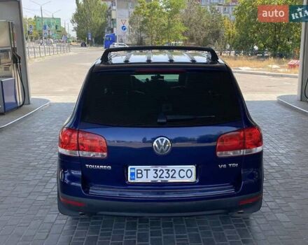 Синий Фольксваген Туарег, объемом двигателя 2.97 л и пробегом 284 тыс. км за 9000 $, фото 13 на Automoto.ua