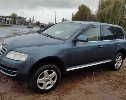 Синий Фольксваген Туарег, объемом двигателя 2.5 л и пробегом 336 тыс. км за 5500 $, фото 21 на Automoto.ua