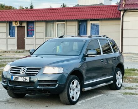 Синій Фольксваген Туарег, об'ємом двигуна 3 л та пробігом 200 тис. км за 4856 $, фото 10 на Automoto.ua