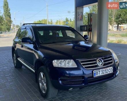 Синий Фольксваген Туарег, объемом двигателя 2.97 л и пробегом 284 тыс. км за 9000 $, фото 6 на Automoto.ua