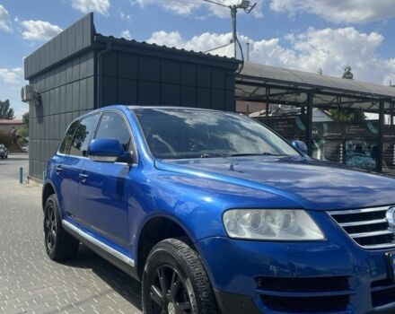 Синий Фольксваген Туарег, объемом двигателя 3 л и пробегом 377 тыс. км за 8700 $, фото 8 на Automoto.ua