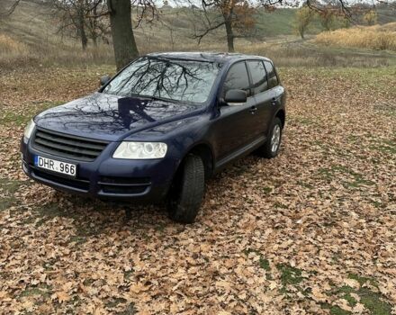 Синій Фольксваген Туарег, об'ємом двигуна 2.5 л та пробігом 321 тис. км за 3950 $, фото 1 на Automoto.ua