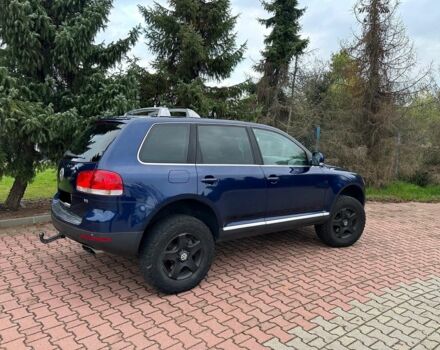 Синий Фольксваген Туарег, объемом двигателя 4.2 л и пробегом 280 тыс. км за 6500 $, фото 2 на Automoto.ua