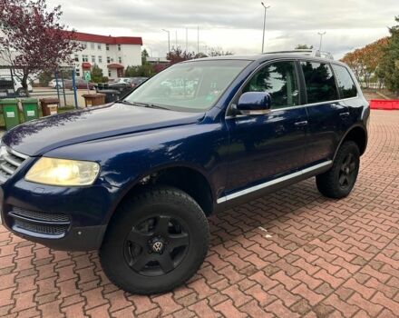 Синий Фольксваген Туарег, объемом двигателя 4.2 л и пробегом 280 тыс. км за 6500 $, фото 6 на Automoto.ua