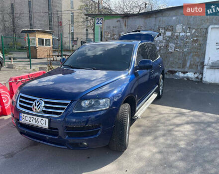 Синий Фольксваген Туарег, объемом двигателя 2.97 л и пробегом 361 тыс. км за 10500 $, фото 8 на Automoto.ua