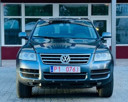 Синий Фольксваген Туарег, объемом двигателя 3 л и пробегом 230 тыс. км за 6640 $, фото 4 на Automoto.ua