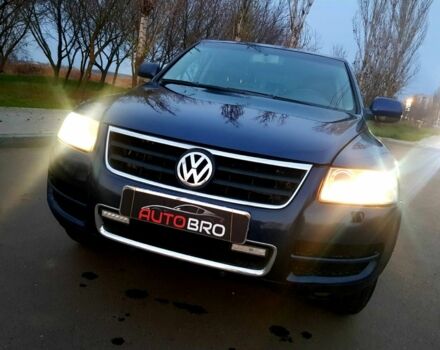 Синій Фольксваген Туарег, об'ємом двигуна 3 л та пробігом 300 тис. км за 9500 $, фото 1 на Automoto.ua