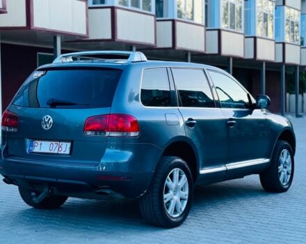 Синий Фольксваген Туарег, объемом двигателя 3 л и пробегом 230 тыс. км за 6640 $, фото 2 на Automoto.ua