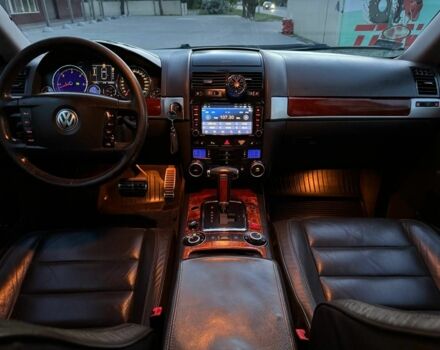 Синий Фольксваген Туарег, объемом двигателя 3 л и пробегом 230 тыс. км за 6640 $, фото 15 на Automoto.ua