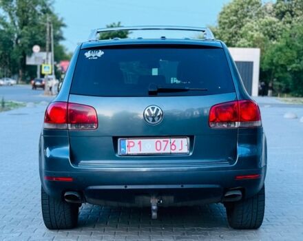 Синий Фольксваген Туарег, объемом двигателя 3 л и пробегом 230 тыс. км за 6640 $, фото 5 на Automoto.ua