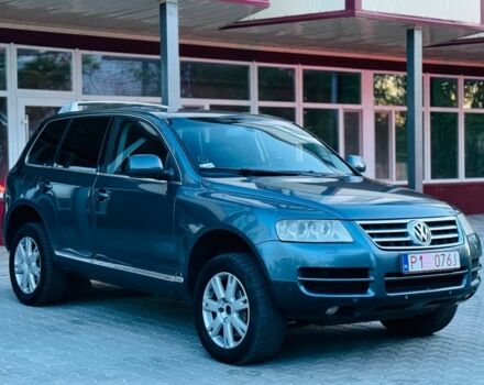 Синий Фольксваген Туарег, объемом двигателя 3 л и пробегом 230 тыс. км за 6640 $, фото 16 на Automoto.ua