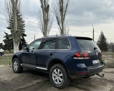 Синий Фольксваген Туарег, объемом двигателя 3 л и пробегом 350 тыс. км за 6200 $, фото 5 на Automoto.ua