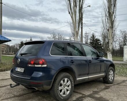 Синий Фольксваген Туарег, объемом двигателя 3 л и пробегом 350 тыс. км за 6200 $, фото 3 на Automoto.ua
