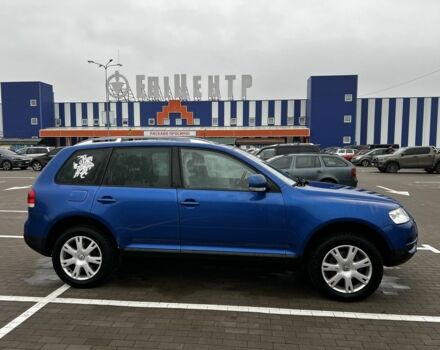 Синий Фольксваген Туарег, объемом двигателя 3 л и пробегом 430 тыс. км за 6008 $, фото 6 на Automoto.ua