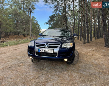 Синий Фольксваген Туарег, объемом двигателя 3.6 л и пробегом 353 тыс. км за 11000 $, фото 8 на Automoto.ua