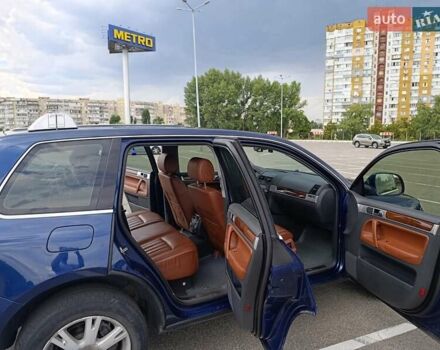 Фольксваген Туарег 2007 у Києві на Automoto.ua Синій Фольксваген Туарег, об'ємом двигуна 4.2 л та пробігом 250 тис. км за 8500 $, фото 4 на Automoto.ua