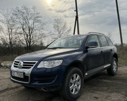 Синий Фольксваген Туарег, объемом двигателя 3 л и пробегом 350 тыс. км за 6200 $, фото 7 на Automoto.ua