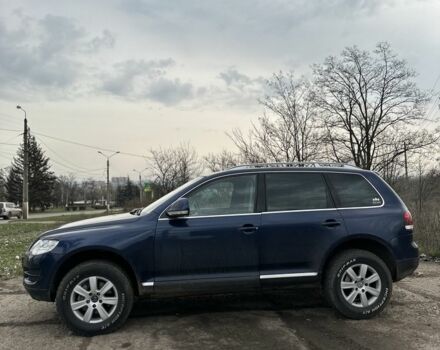 Синий Фольксваген Туарег, объемом двигателя 3 л и пробегом 350 тыс. км за 6200 $, фото 6 на Automoto.ua