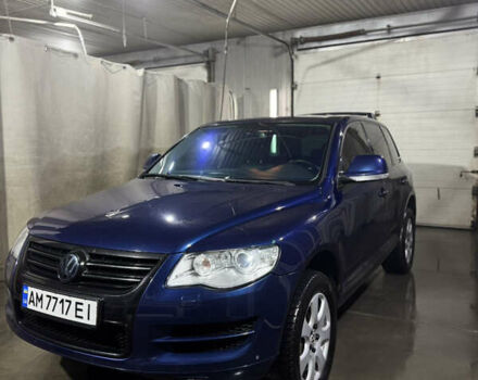 Синій Фольксваген Туарег, об'ємом двигуна 3 л та пробігом 286 тис. км за 14200 $, фото 2 на Automoto.ua