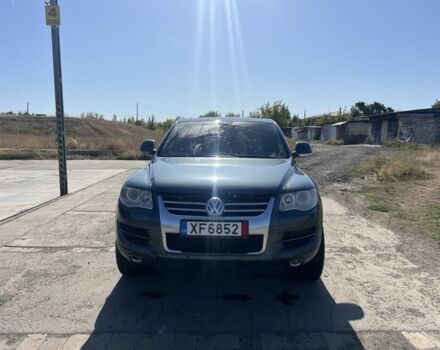 Синий Фольксваген Туарег, объемом двигателя 2.5 л и пробегом 294 тыс. км за 6000 $, фото 1 на Automoto.ua