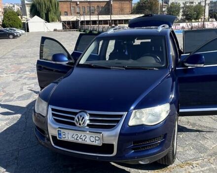 Синий Фольксваген Туарег, объемом двигателя 2.97 л и пробегом 246 тыс. км за 13000 $, фото 20 на Automoto.ua