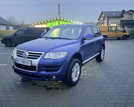 Синий Фольксваген Туарег, объемом двигателя 3 л и пробегом 269 тыс. км за 7999 $, фото 5 на Automoto.ua