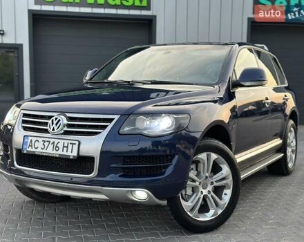 Синий Фольксваген Туарег, объемом двигателя 4.16 л и пробегом 385 тыс. км за 8500 $, фото 13 на Automoto.ua