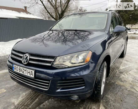 Синий Фольксваген Туарег, объемом двигателя 3 л и пробегом 201 тыс. км за 15500 $, фото 10 на Automoto.ua