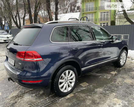 Синий Фольксваген Туарег, объемом двигателя 3 л и пробегом 201 тыс. км за 15500 $, фото 5 на Automoto.ua