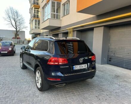 Синий Фольксваген Туарег, объемом двигателя 3 л и пробегом 317 тыс. км за 18000 $, фото 1 на Automoto.ua