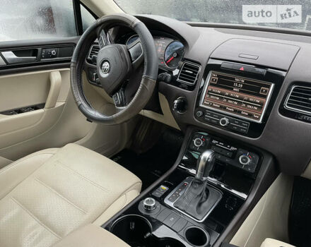 Синий Фольксваген Туарег, объемом двигателя 3 л и пробегом 201 тыс. км за 15500 $, фото 25 на Automoto.ua