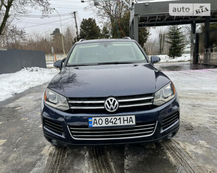 Синий Фольксваген Туарег, объемом двигателя 3 л и пробегом 201 тыс. км за 15500 $, фото 9 на Automoto.ua