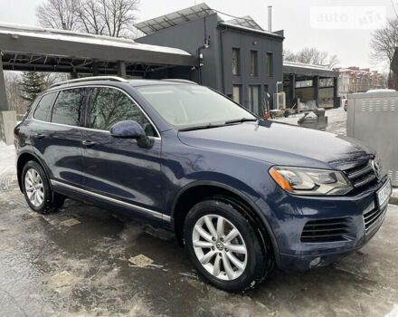 Синий Фольксваген Туарег, объемом двигателя 3 л и пробегом 201 тыс. км за 15500 $, фото 7 на Automoto.ua