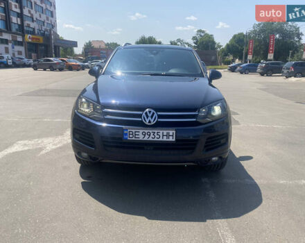 Синий Фольксваген Туарег, объемом двигателя 2.97 л и пробегом 249 тыс. км за 17300 $, фото 1 на Automoto.ua
